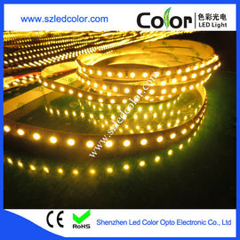 China golden yellow led strip 3528 dc12 24v supplier