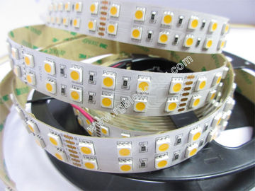 China 120led/m 5050 warm white color led strip supplier