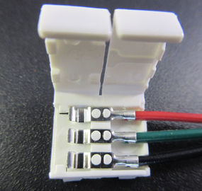 China Solderless 3pin led connector for apa104 ws2811 digital led strip supplier