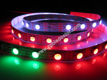 China ws2813 multi color strip smart led light supplier