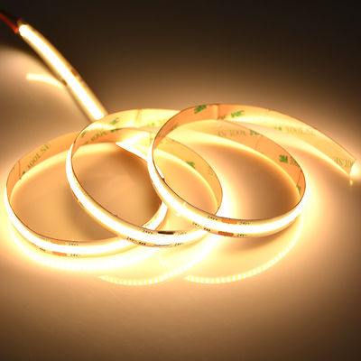 China dc24v dimmable controllable cri80 white led strip cob supplier