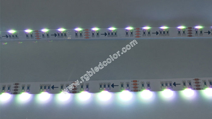 rgb side emitting led strips light 5m 300led 14 4w multicolor flex