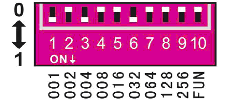 DMX512 LED decoder 1channel for single color