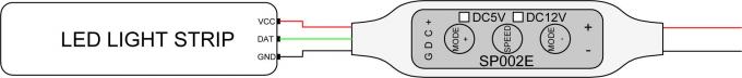 SP002E mini LED controller