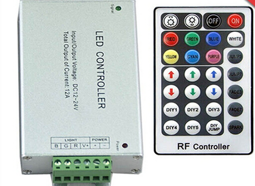 DC12-24V Wireless 28 key rf remote rgb controller