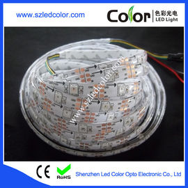 China 5050 digital rgb smd ws2811 ws2812b full color led strip supplier