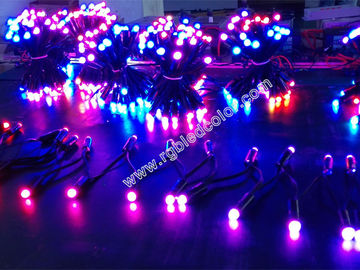 China f8 dip led black cover rgb pixel light supplier