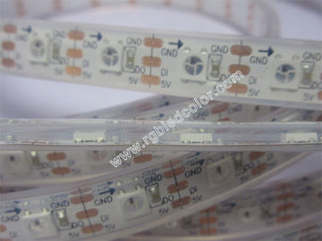 China silicone gel inside silicone tube ip68 waterproof addressable led strip supplier