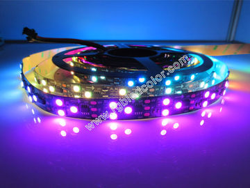 China dc12v individual pixel module high brightness ws2811 5050 rgb full color led tape supplier