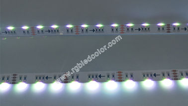 China rgb side emitting led strips light 5m 300led 14.4w multicolor flex led tape supplier