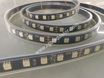 China dc24v digital rgb pixel light ws2811 led strip 72led per m supplier