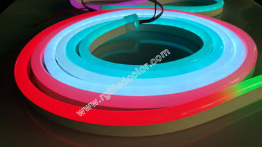 China dc12v 60led digital rgb flexible neon strip light for holiday decoration supplier