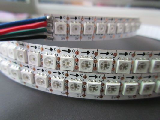 buy apa102 apa104 ws2812b rgb flexible pcb full color digital addressable led strip online manufacture