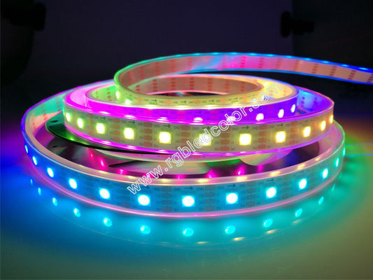 buy DC5V 60led 18w sk9822 built-in ic digital rgb led strip light online manufacture