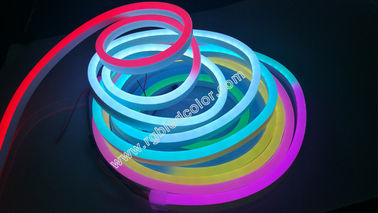 dc12v 60led digital rgb flexible neon strip light for holiday decoration supplier