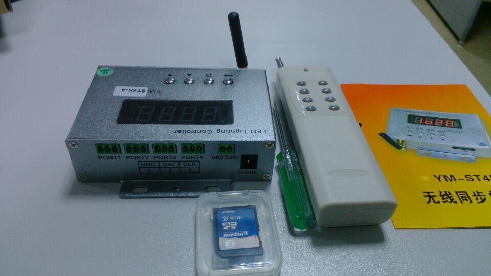 ST4K Symphony controller with remote for full color strip