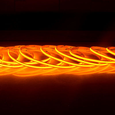 high density 512led/m chips on board flexible pcb cob yellow color led strip tape